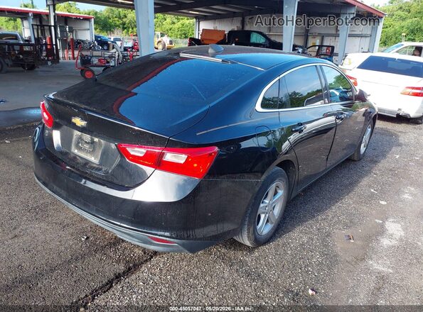 1G1ZB5STXLF126348 2020 CHEVROLET MALIBU Black Задня права чверть