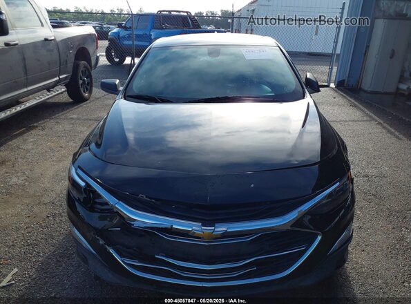 1G1ZB5STXLF126348 2020 CHEVROLET MALIBU Black Вид щитка приладів