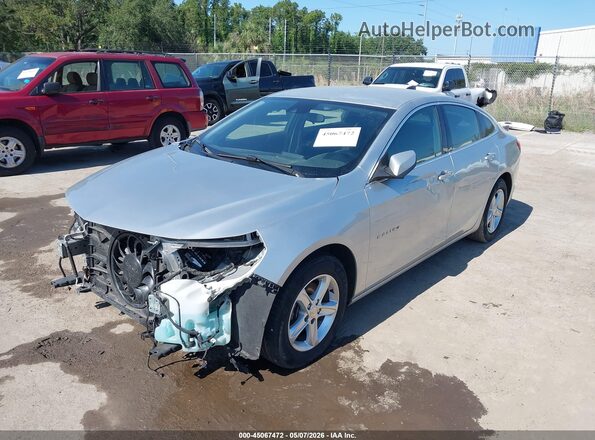 1G1ZB5STXNF167131 2022 CHEVROLET MALIBU Серебряный Передняя левая четверть