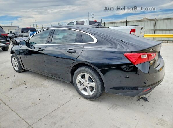 1G1ZB5STXSF102968 2025 CHEVROLET MALIBU Черный Задняя левая четверть