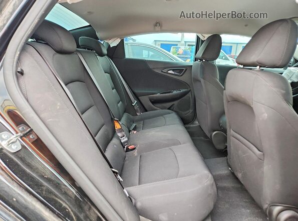 1G1ZB5STXSF102968 2025 CHEVROLET MALIBU Черный Вид задних сидений