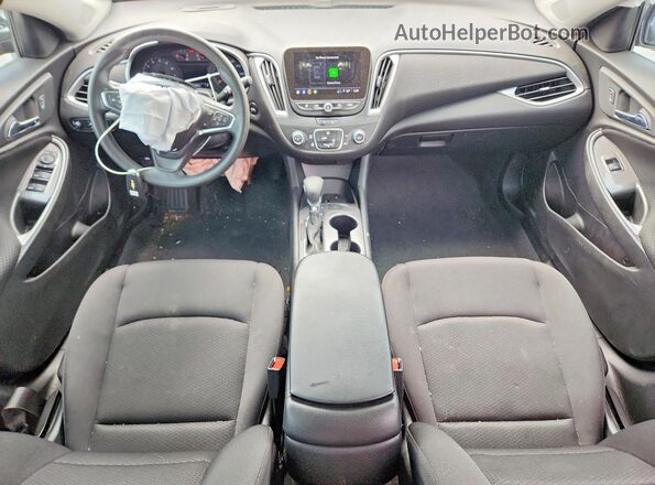 1G1ZB5STXSF102968 2025 CHEVROLET MALIBU Черный Вид панели приборов