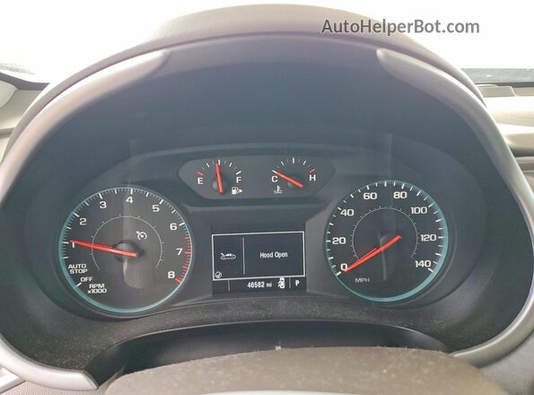1G1ZC5ST2PF165180 2023 CHEVROLET MALIBU Белый Вид щитка приборов