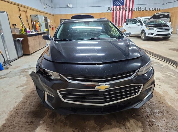 1G1ZC5ST3JF159735 2018 CHEVROLET MALIBU Черный Вид спереди