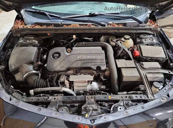 1G1ZC5ST3JF159735 2018 CHEVROLET MALIBU Черный Вид задней части салона