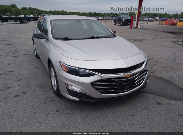 1G1ZC5ST3KF201418 2019 CHEVROLET MALIBU Серебряный Передняя правая четверть