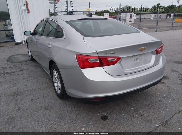 1G1ZC5ST3KF201418 2019 CHEVROLET MALIBU Серебряный Задняя левая четверть