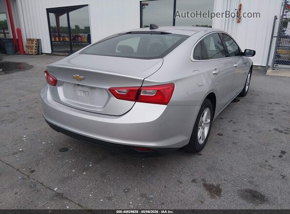 1G1ZC5ST3KF201418 2019 CHEVROLET MALIBU Серебряный Задняя правая четверть