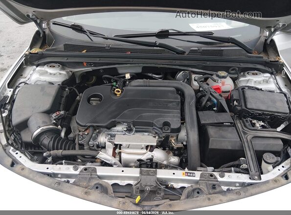 1G1ZC5ST3KF201418 2019 CHEVROLET MALIBU Серебряный Вид сзади