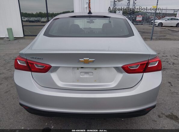 1G1ZC5ST3KF201418 2019 CHEVROLET MALIBU Серебряный 