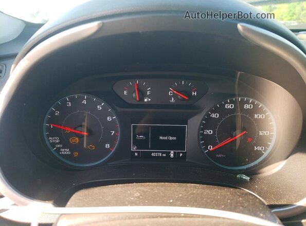 1G1ZC5ST3PF170551 2023 CHEVROLET MALIBU Белый Вид щитка приборов