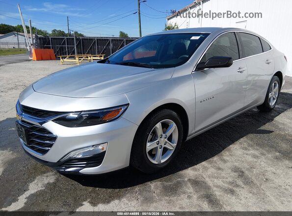 1G1ZC5ST4KF193703 2019 CHEVROLET MALIBU Серебряный Передняя левая четверть