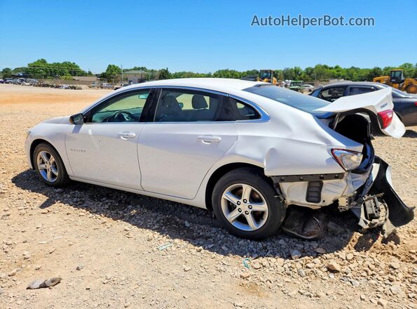 1G1ZC5ST4KF207650 2019 CHEVROLET MALIBU White Rear left