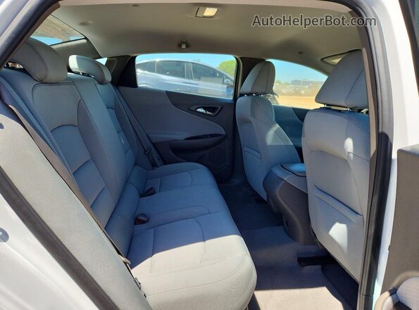 1G1ZC5ST4KF207650 2019 CHEVROLET MALIBU White Rear seats view
