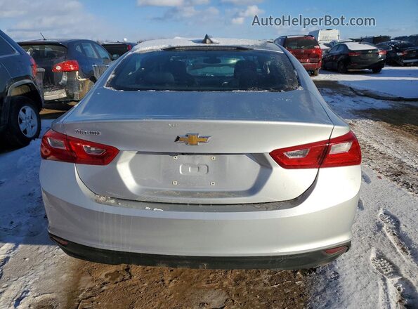 1G1ZC5ST4MF081745 2021 CHEVROLET MALIBU Серебряный Вид сзади