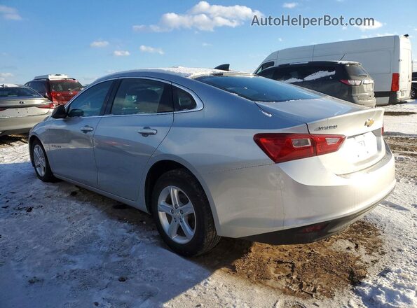 1G1ZC5ST4MF081745 2021 CHEVROLET MALIBU Серебряный Задняя левая четверть