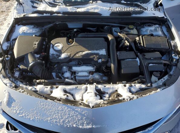 1G1ZC5ST4MF081745 2021 CHEVROLET MALIBU Серебряный Вид задней части салона