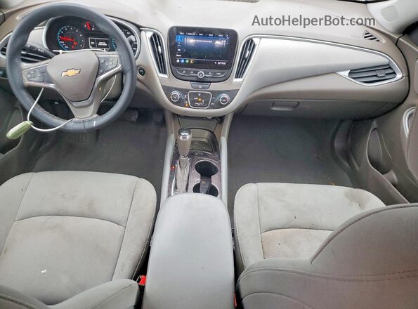 1G1ZC5ST5KF170270 2019 CHEVROLET MALIBU Черный Вид панели приборов
