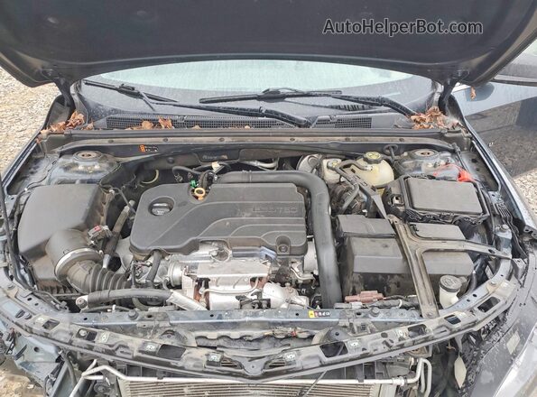1G1ZC5ST5KF170270 2019 CHEVROLET MALIBU Черный Вид задней части салона