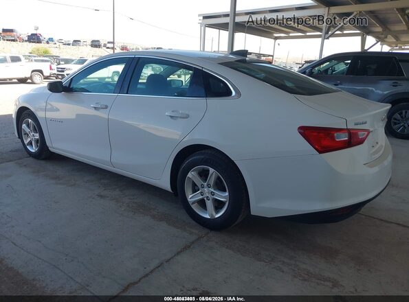 1G1ZC5ST5KF208015 2019 CHEVROLET MALIBU Белый Задняя левая четверть