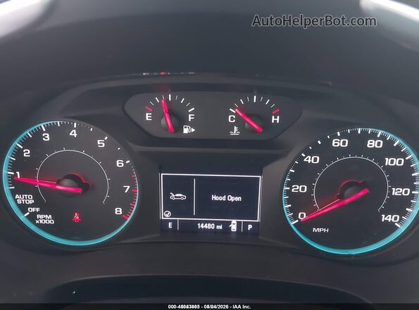 1G1ZC5ST5KF208015 2019 CHEVROLET MALIBU Белый Вид задних сидений