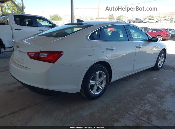 1G1ZC5ST5KF208015 2019 CHEVROLET MALIBU Белый Задняя правая четверть