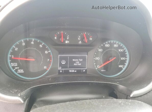 1G1ZC5ST5PF147322 2023 CHEVROLET MALIBU Белый Вид щитка приборов
