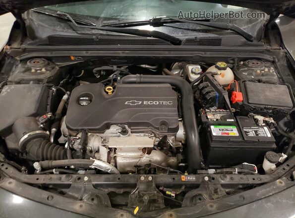 1G1ZC5ST6HF268586 2017 CHEVROLET MALIBU Серый Вид задней части салона