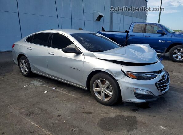 1G1ZC5ST6LF105767 2020 CHEVROLET MALIBU Серебряный Передняя правая четверть