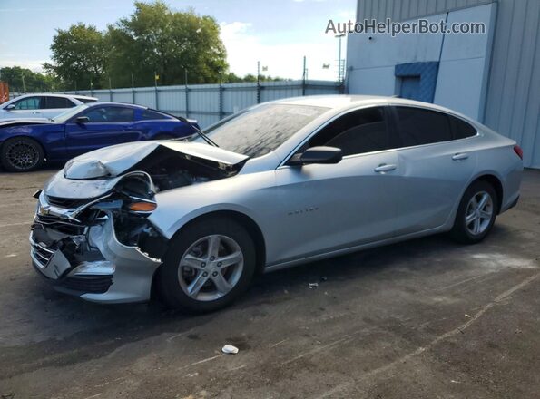 1G1ZC5ST6LF105767 2020 CHEVROLET MALIBU Серебряный Передняя левая четверть