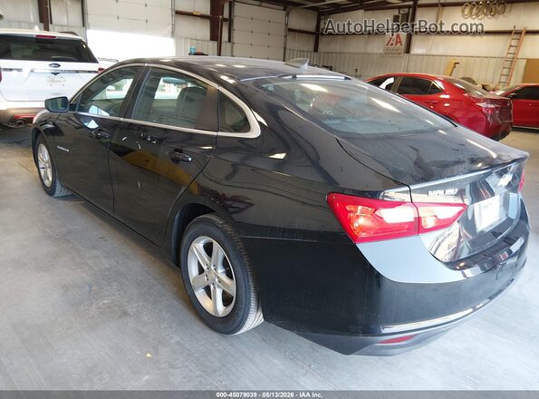 1G1ZC5ST8LF133117 2020 CHEVROLET MALIBU Черный Задняя левая четверть