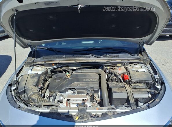 1G1ZC5STXMF001963 2021 CHEVROLET MALIBU Silver Widok z tyłu