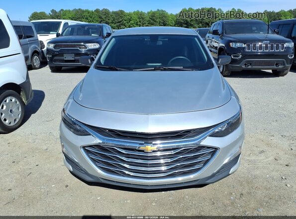 1G1ZC5STXMF001963 2021 CHEVROLET MALIBU Silver Widok z przodu