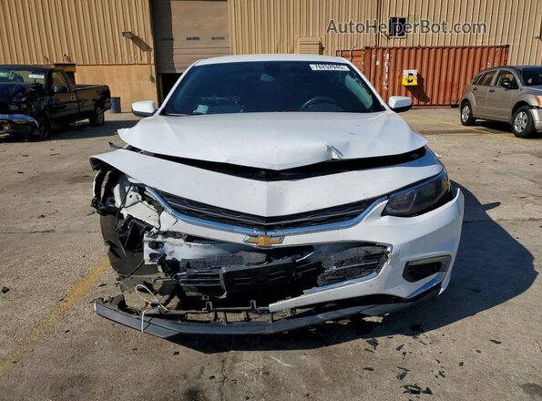 1G1ZD5ST0JF244013 2018 CHEVROLET MALIBU White Widok z przodu