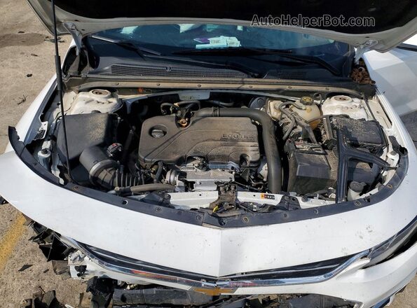 1G1ZD5ST0JF244013 2018 CHEVROLET MALIBU White Widok wnętrza z tyłu