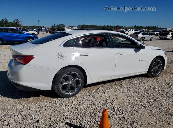 1G1ZD5ST0MF001936 2021 CHEVROLET MALIBU Белый Задняя правая четверть