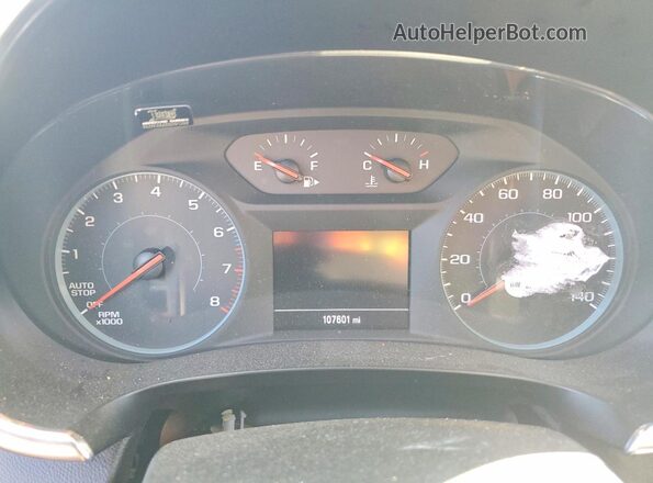 1G1ZD5ST0MF001936 2021 CHEVROLET MALIBU Белый Вид щитка приборов