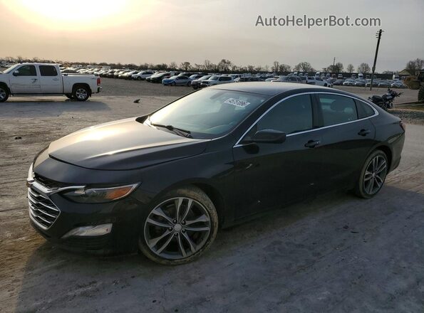 1G1ZD5ST0MF028246 2021 CHEVROLET MALIBU Black Front left