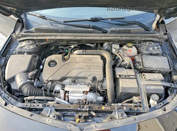 1G1ZD5ST0MF028246 2021 CHEVROLET MALIBU Black Rear interior view
