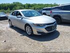 2019 Chevrolet Malibu Lt Silver vin: 1G1ZD5ST1KF126893