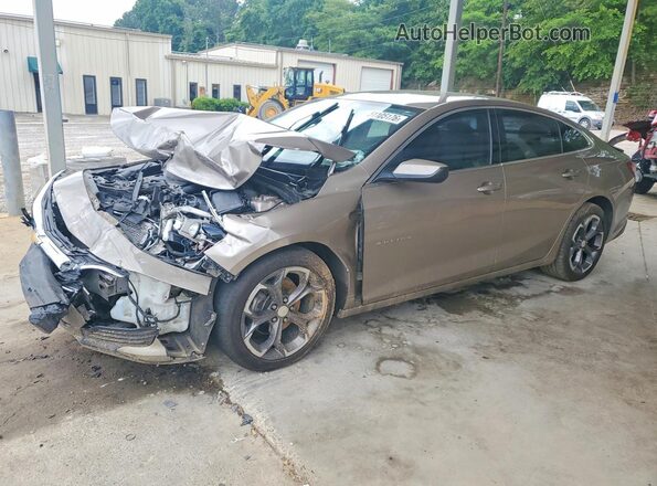 1G1ZD5ST1NF111881 2022 CHEVROLET MALIBU Золотой Передняя левая четверть