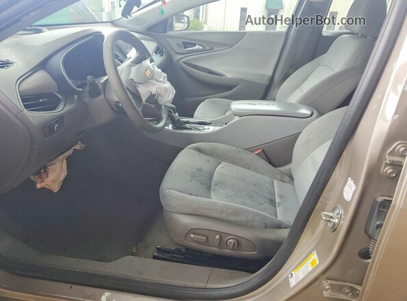 1G1ZD5ST1NF111881 2022 CHEVROLET MALIBU Золотой Вид салона спереди