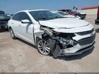 2018 Chevrolet Malibu Lt White vin: 1G1ZD5ST2JF129168