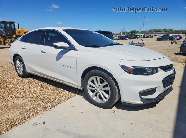 1G1ZD5ST2JF151283 2018 CHEVROLET MALIBU Белый Передняя правая четверть