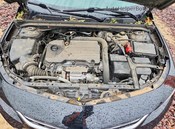 1G1ZD5ST2JF181593 2018 CHEVROLET MALIBU Black Rear interior view