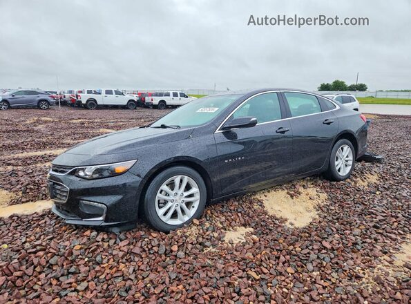 1G1ZD5ST2JF181593 2018 CHEVROLET MALIBU Black Front left