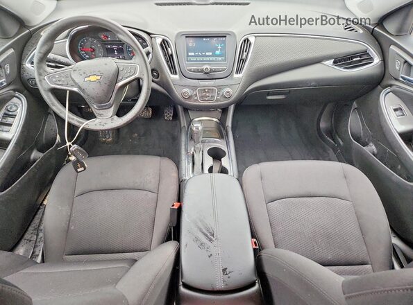 1G1ZD5ST2JF181593 2018 CHEVROLET MALIBU Black Dashboard view