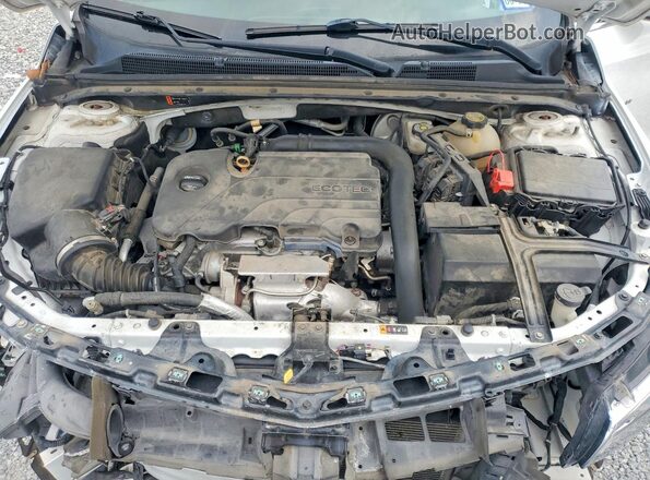 1G1ZD5ST2JF197955 2018 CHEVROLET MALIBU Белый Вид задней части салона