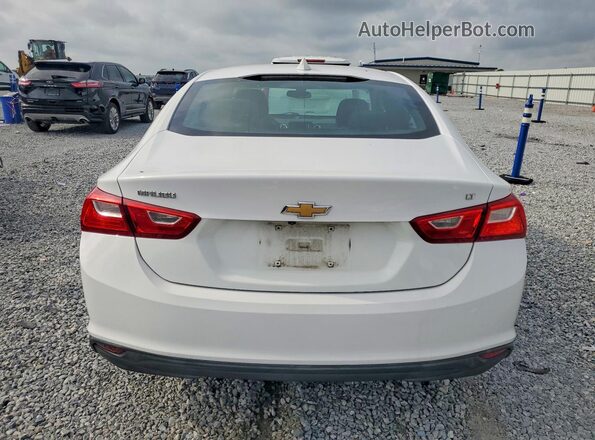 1G1ZD5ST2JF197955 2018 CHEVROLET MALIBU Белый Вид сзади