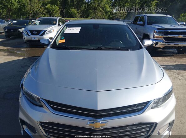1G1ZD5ST2JF221168 2018 CHEVROLET MALIBU Серебряный Вид спереди